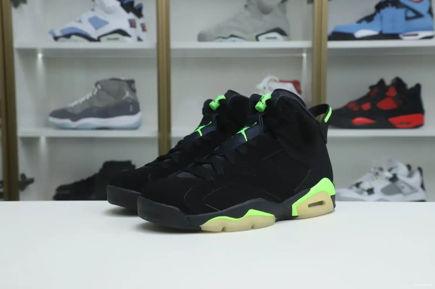 Kimikick JORDAN RETRO GREEN' AIR 'ELECTRIC 6 0430